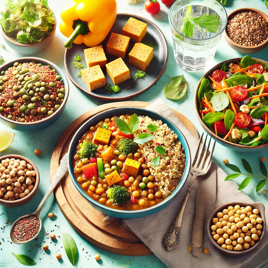 Proteiinipitoiset kasvisruoat