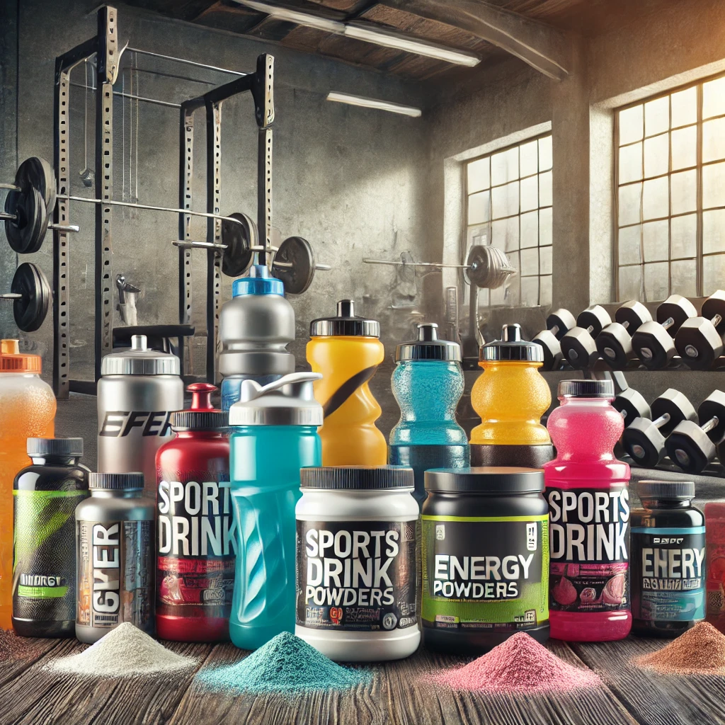 Urheilujuomat ja urheilujuomajauheet